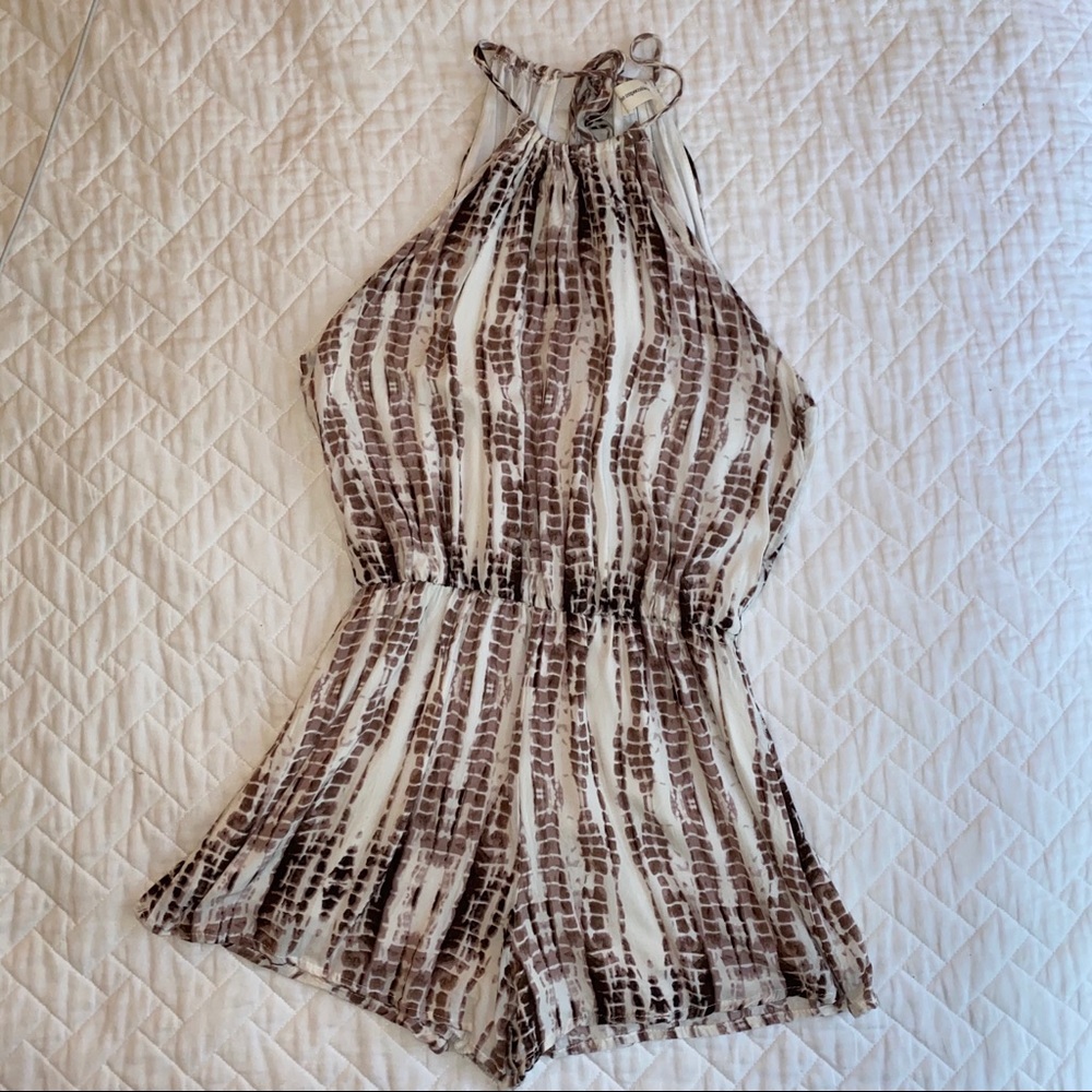 Tie dye romper